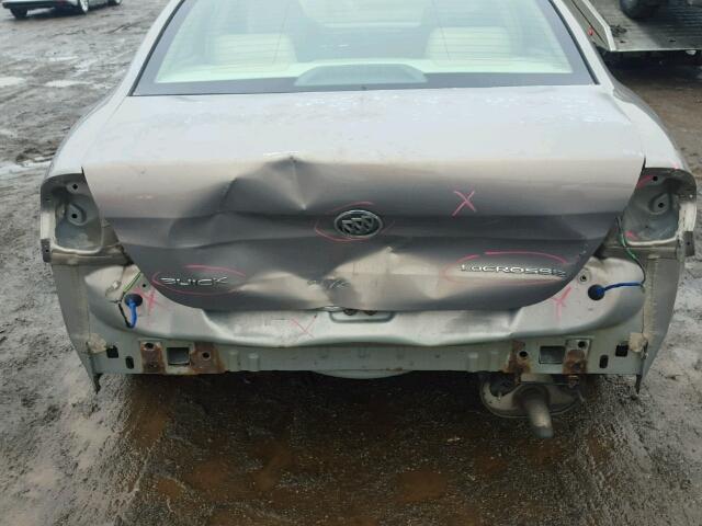2G4WD582271138683 - 2007 BUICK LACROSSE C TAN photo 9