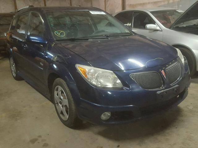 5Y2SL67896Z411495 - 2006 PONTIAC VIBE BLUE photo 1