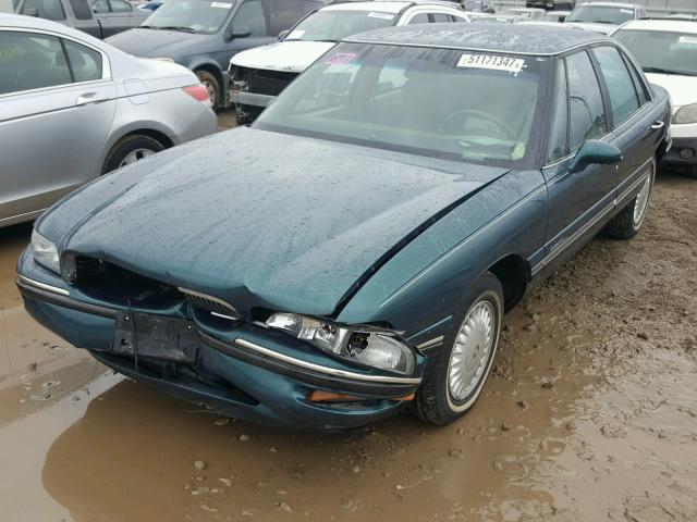 1G4HP52K9WH469930 - 1998 BUICK LESABRE CU GREEN photo 2