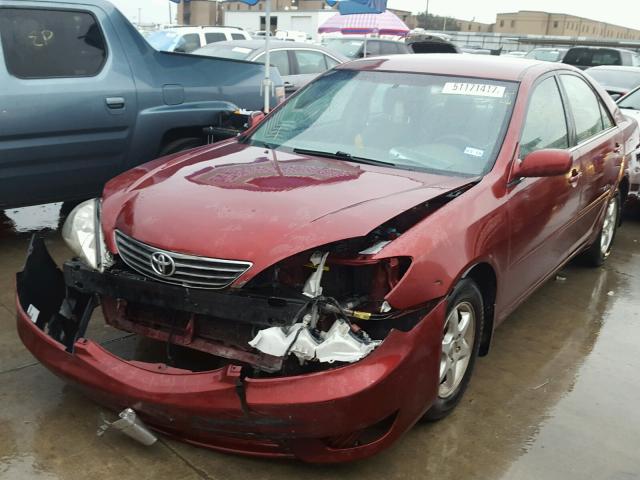 4T1BE32K66U155756 - 2006 TOYOTA CAMRY LE MAROON photo 2