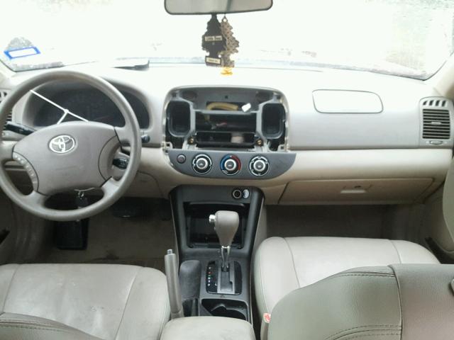 4T1BE32K66U155756 - 2006 TOYOTA CAMRY LE მუქწითელი ფოტო 9