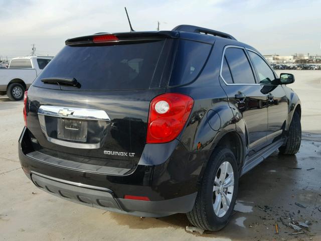 2GNALPEK8D6350835 - 2013 CHEVROLET EQUINOX LT BLACK photo 4