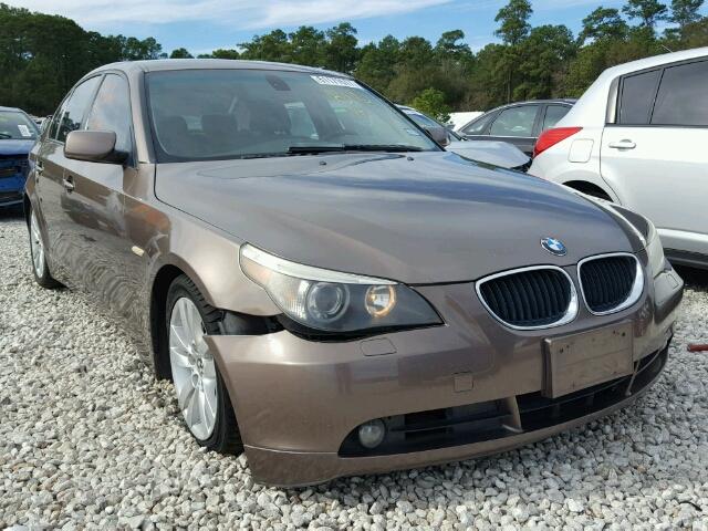 WBANA735X4B805613 - 2004 BMW 530 I BROWN photo 1