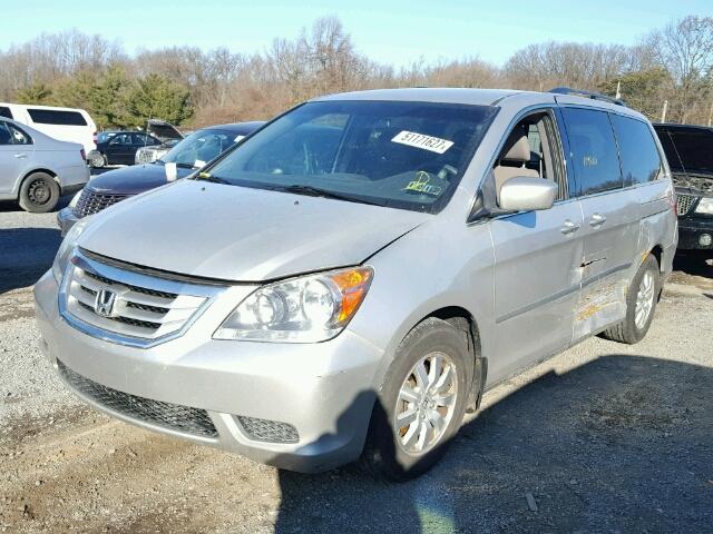 5FNRL38448B073067 - 2008 HONDA ODYSSEY EX SILVER photo 2