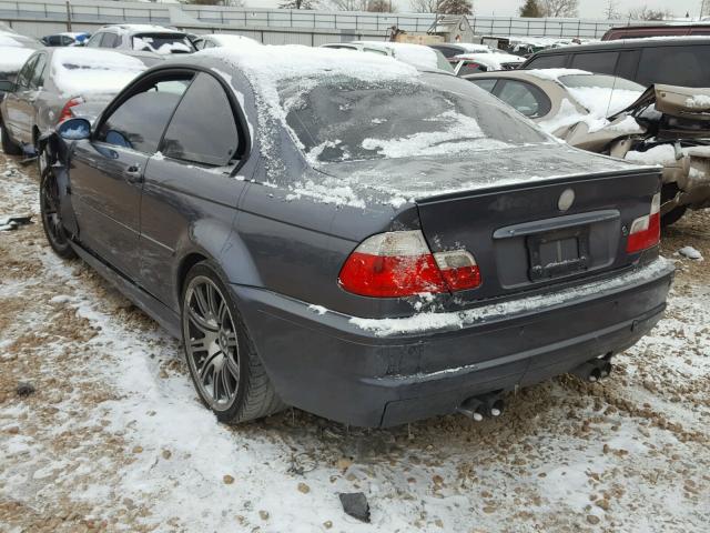 WBSBL93493JR20946 - 2003 BMW M3 GRAY photo 3