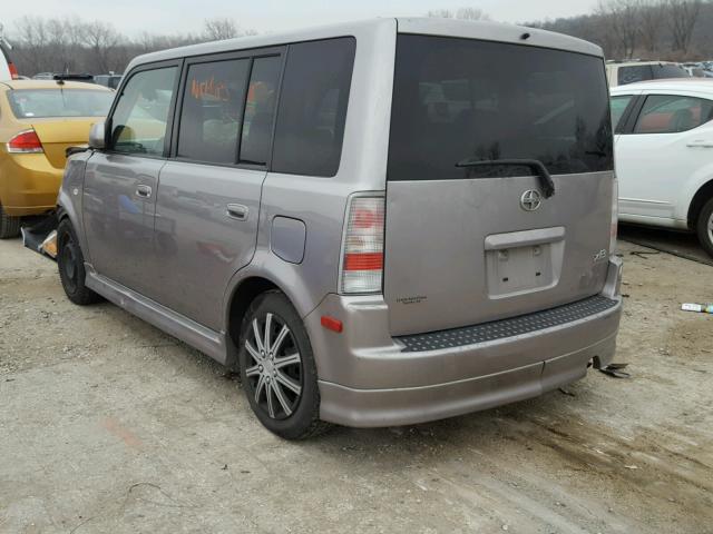 JTLKT324464055199 - 2006 SCION XB GRAY photo 3