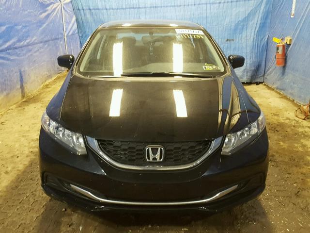 19XFB2F58FE256003 - 2015 HONDA CIVIC LX BLACK photo 9