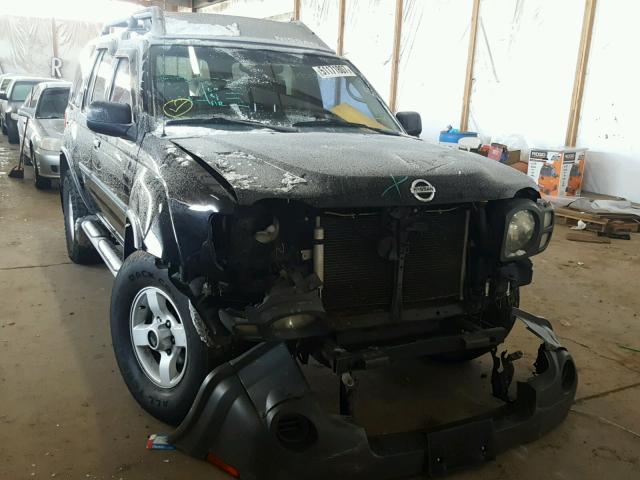 5N1ED28Y44C639661 - 2004 NISSAN XTERRA XE BLACK photo 1