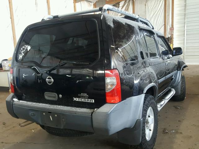 5N1ED28Y44C639661 - 2004 NISSAN XTERRA XE BLACK photo 4