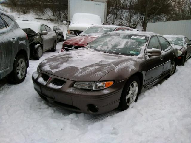 1G2WP52KXXF322352 - 1999 PONTIAC GRAND PRIX GRAY photo 2