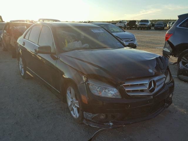 WDDGF5EB7AR129540 - 2010 MERCEDES-BENZ C 300 BLACK photo 1