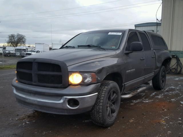 3D7HU18N92G144440 - 2002 DODGE RAM 1500 CHARCOAL photo 2