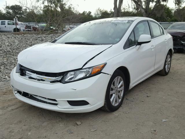 2HGFB2F80CH534906 - 2012 HONDA CIVIC EX 白色 照片 2