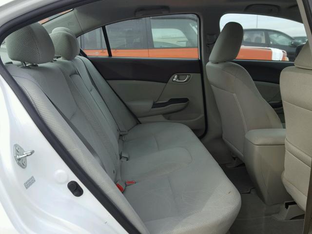 2HGFB2F80CH534906 - 2012 HONDA CIVIC EX 白色 照片 6