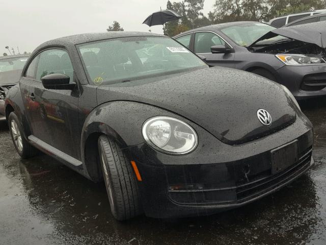 3VWFP7AT5DM693879 - 2013 VOLKSWAGEN BEETLE BLACK photo 1