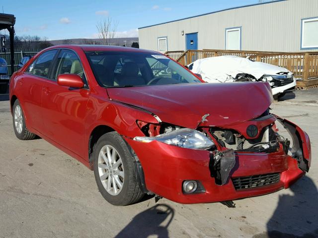 4T1BF3EKXBU124559 - 2011 TOYOTA CAMRY BASE RED photo 1