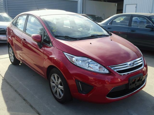 3FADP4BJ3CM153909 - 2012 FORD FIESTA SE RED photo 1