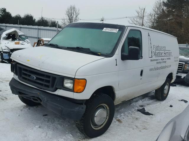 1FTNE24L44HB28353 - 2004 FORD ECONOLINE WHITE photo 2