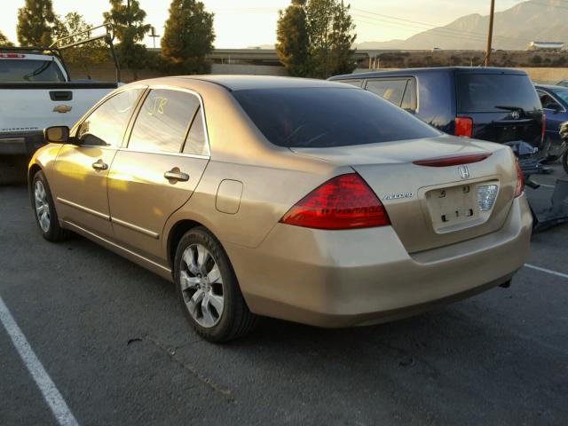 1HGCM56456A065309 - 2006 HONDA ACCORD LX GOLD photo 3