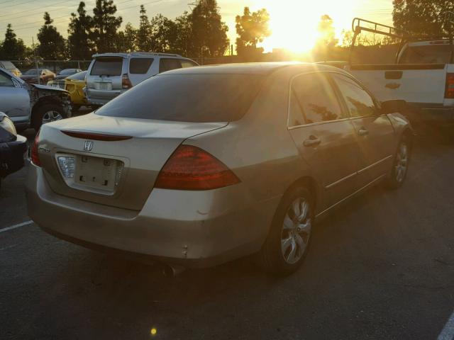 1HGCM56456A065309 - 2006 HONDA ACCORD LX GOLD photo 4