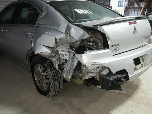 4A3AB36F08E014875 - 2008 MITSUBISHI GALANT ES SILVER photo 9