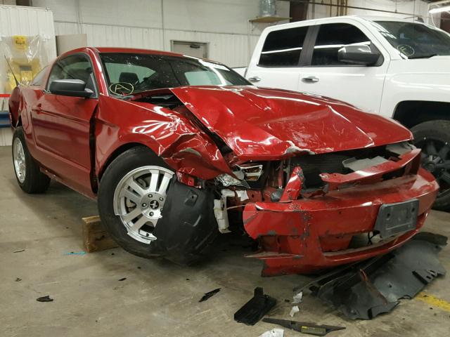 1ZVBP8AM1C5207571 - 2012 FORD MUSTANG RED photo 1