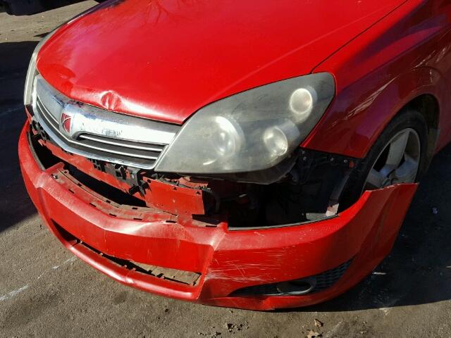 W08AT671585064748 - 2008 SATURN ASTRA XR RED photo 9