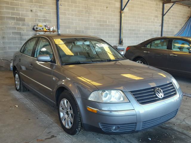 WVWPD63B13P278193 - 2003 VOLKSWAGEN PASSAT GLS GRAY photo 1