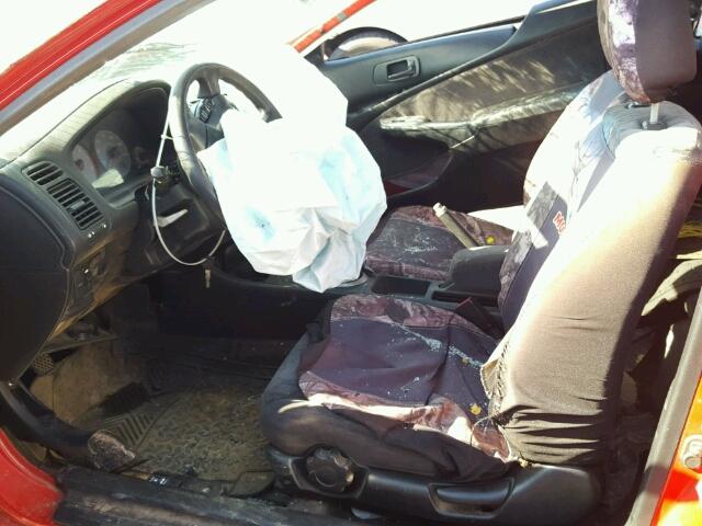 1HGEM21922L101658 - 2002 HONDA CIVIC EX أحمر صورة 5