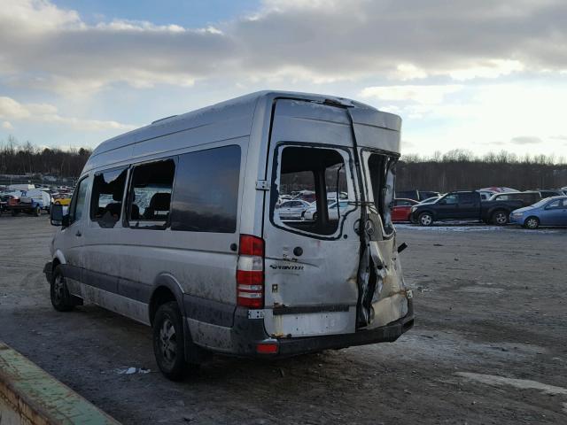 WDZPE8CC0A5491646 - 2010 MERCEDES-BENZ SPRINTER 2 SILVER photo 3