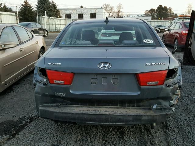 5NPET46CX9H499556 - 2009 HYUNDAI SONATA GLS BLUE photo 9