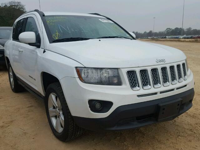 1C4NJDEB3GD663554 - 2016 JEEP COMPASS LA WHITE photo 1