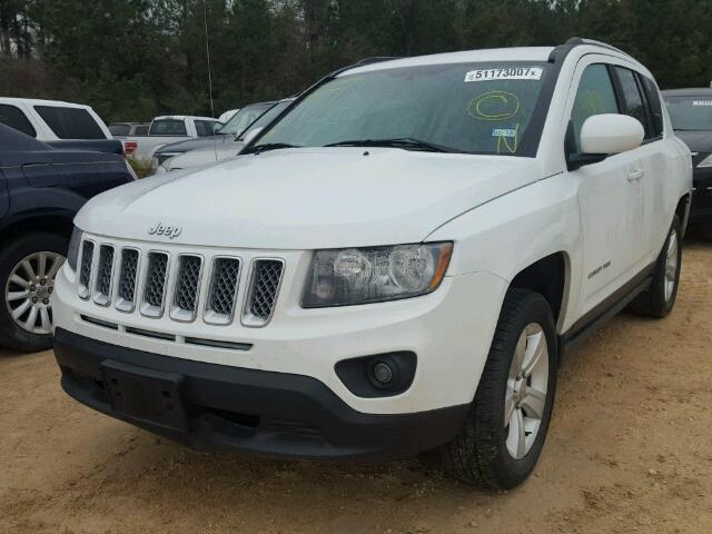 1C4NJDEB3GD663554 - 2016 JEEP COMPASS LA WHITE photo 2