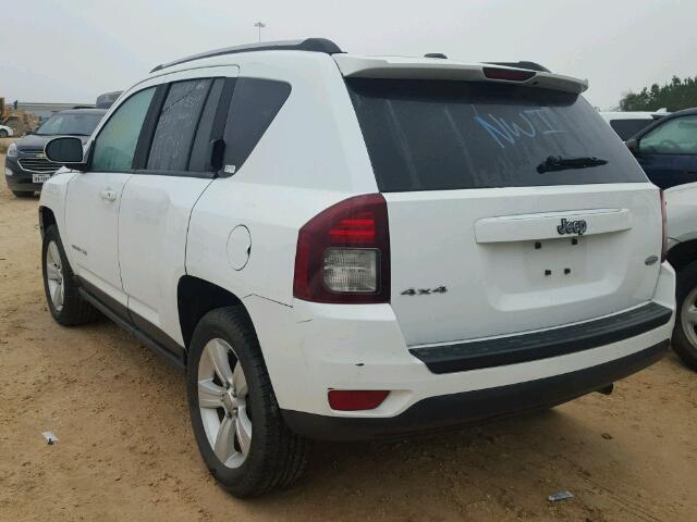 1C4NJDEB3GD663554 - 2016 JEEP COMPASS LA WHITE photo 3