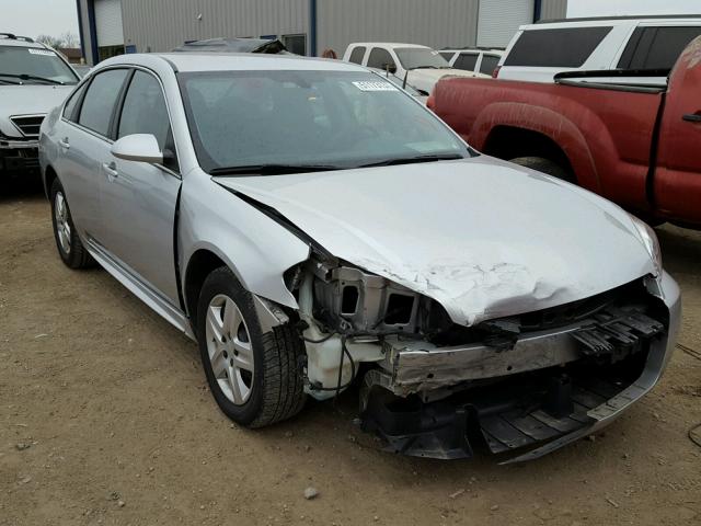 2G1WA5EK2A1112375 - 2010 CHEVROLET IMPALA LS GRAY photo 1