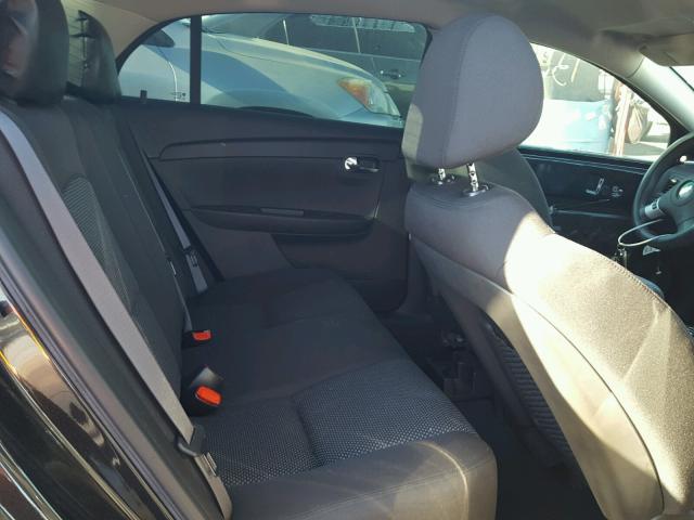 1G1ZC5E17BF291778 - 2011 CHEVROLET MALIBU 1LT BLACK photo 6