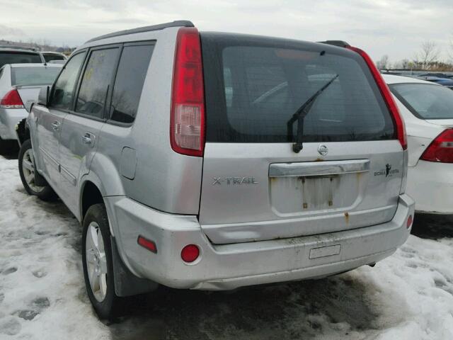 JN8BT08V26W212960 - 2006 NISSAN X-TRAIL XE SILVER photo 3