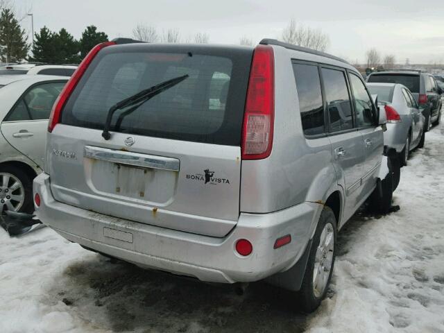 JN8BT08V26W212960 - 2006 NISSAN X-TRAIL XE SILVER photo 4