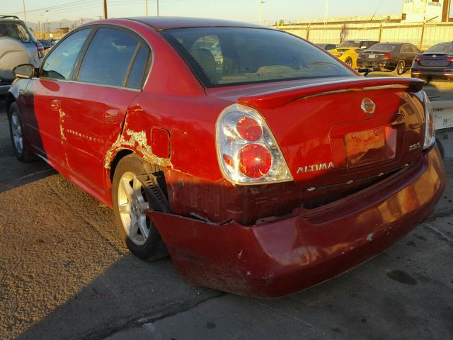 1N4AL11D76N391202 - 2006 NISSAN ALTIMA S RED photo 3