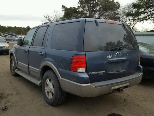 1FMFU18L23LB75528 - 2003 FORD EXPEDITION BLUE photo 3