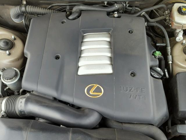 JT8BH28F2X0153977 - 1999 LEXUS LS 400 GOLD photo 7