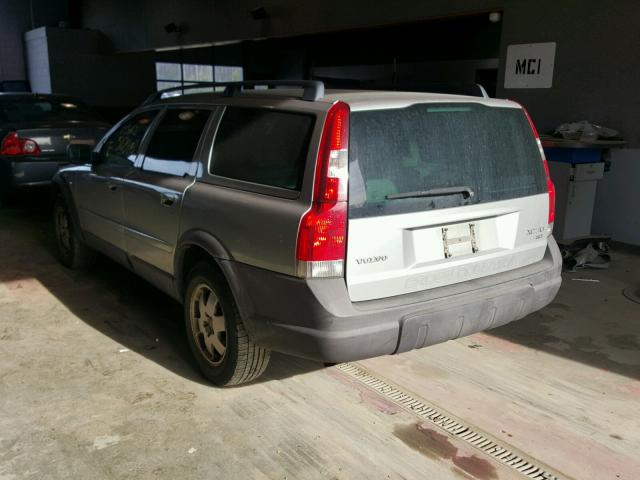 YV1SZ59H041132450 - 2004 VOLVO XC70 SILVER photo 3