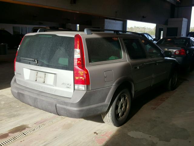 YV1SZ59H041132450 - 2004 VOLVO XC70 SILVER photo 4