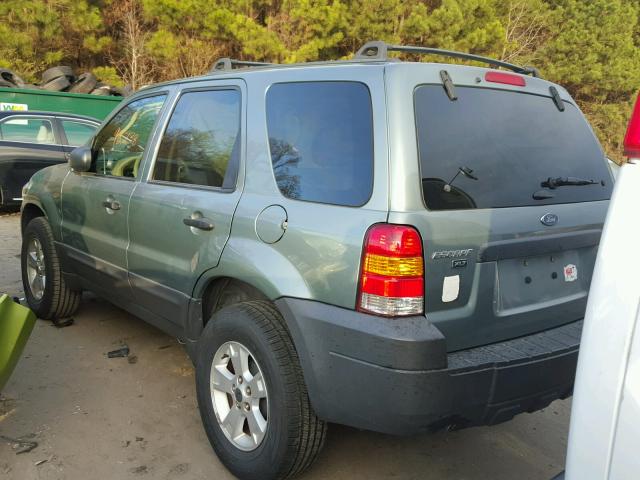 1FMCU03146KB10578 - 2006 FORD ESCAPE XLT GREEN photo 3