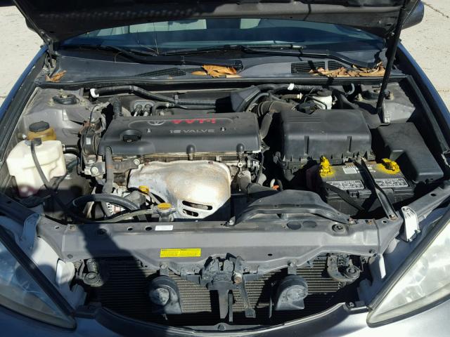 4T1BE32K84U891076 - 2004 TOYOTA CAMRY LE BROWN photo 7