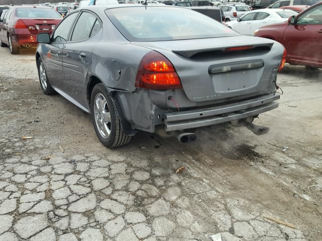 2G2WR554471133775 - 2007 PONTIAC GRAND PRIX GRAY photo 3