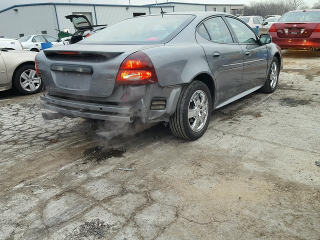 2G2WR554471133775 - 2007 PONTIAC GRAND PRIX GRAY photo 4