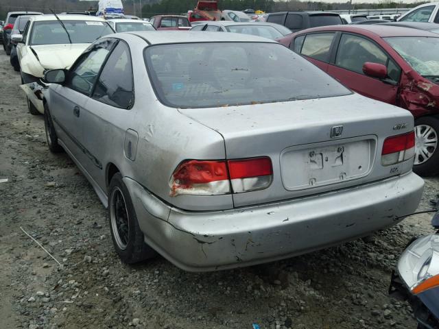 1HGEJ7126WL065567 - 1998 HONDA CIVIC HX SILVER photo 9