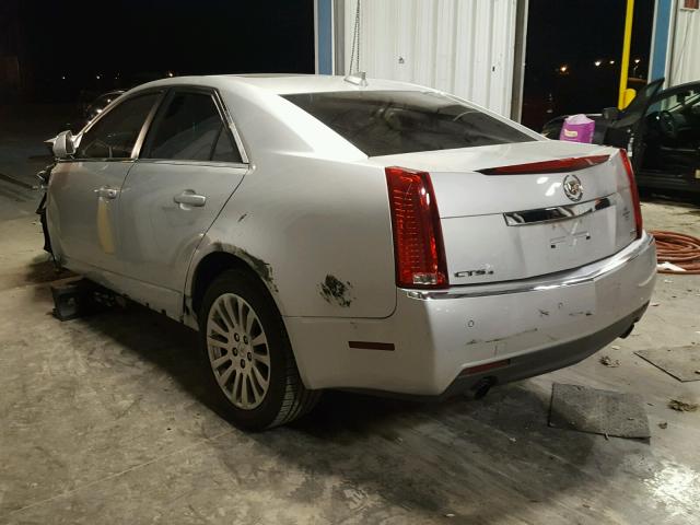 1G6DS5EV4A0135225 - 2010 CADILLAC CTS PREMIU SILVER photo 3