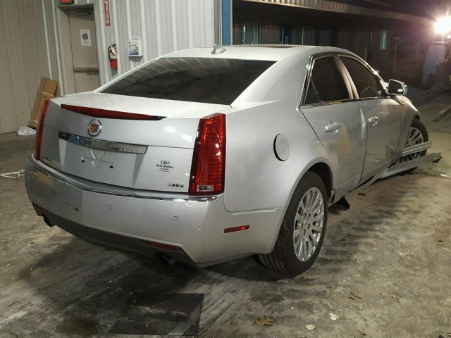 1G6DS5EV4A0135225 - 2010 CADILLAC CTS PREMIU SILVER photo 4